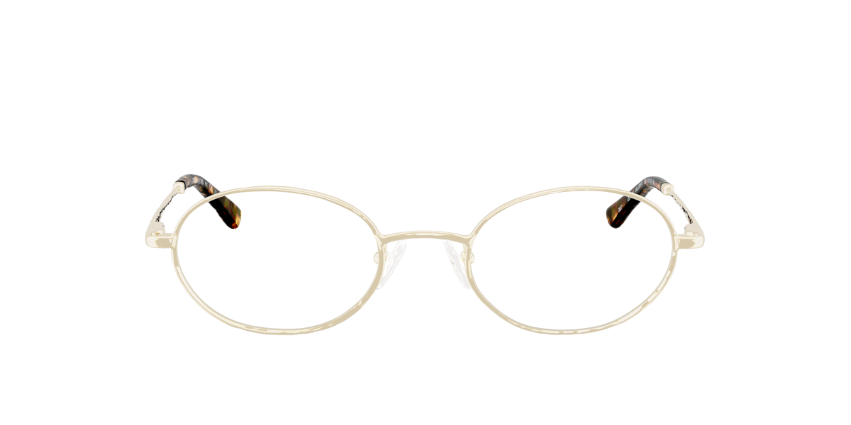 Gold oval Metal eyeglasses Online - Full Rim - Millbank