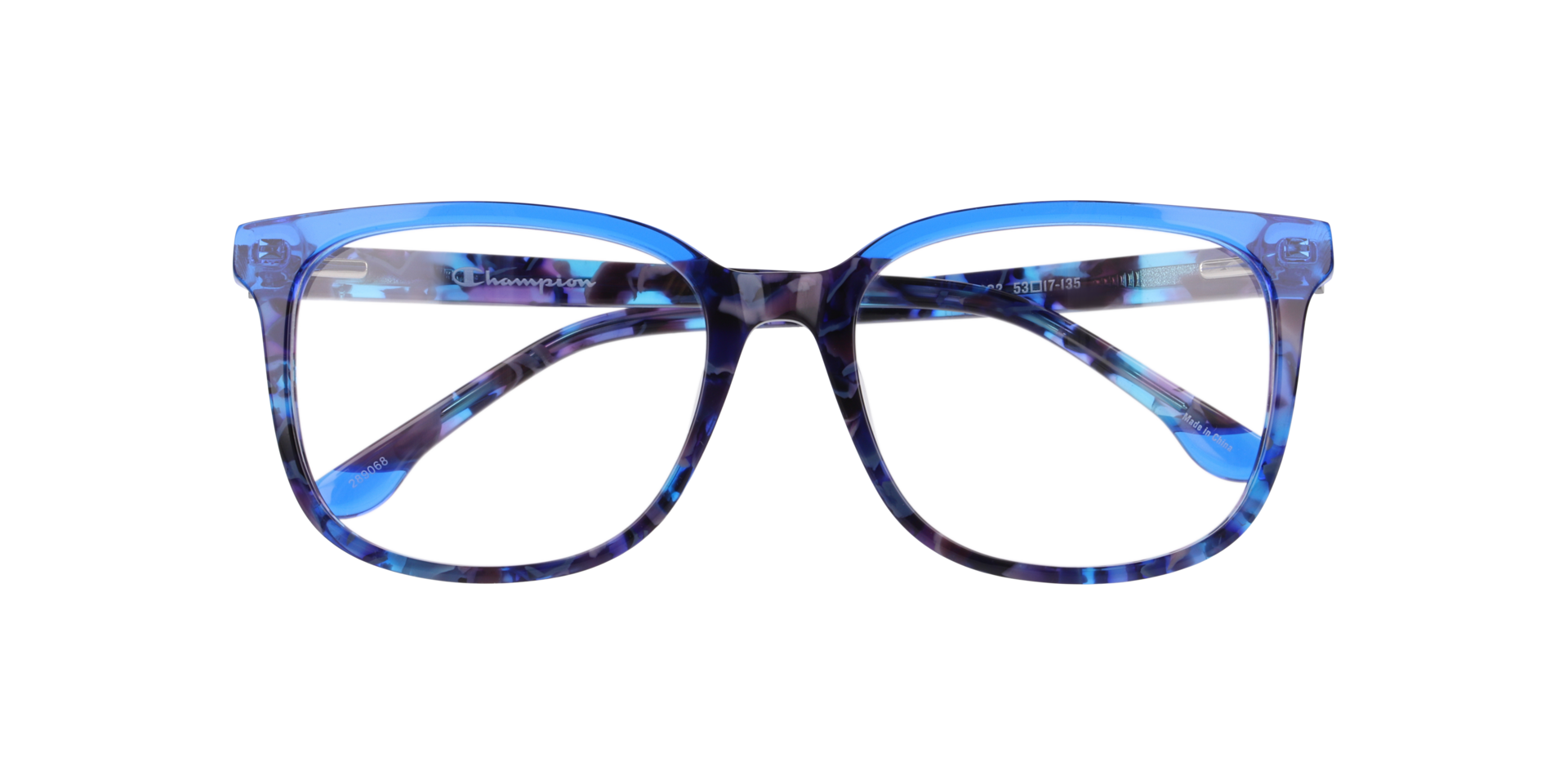 Culift Brown Light AcetateEyeglass Frames for Glasses Direct, Closed View