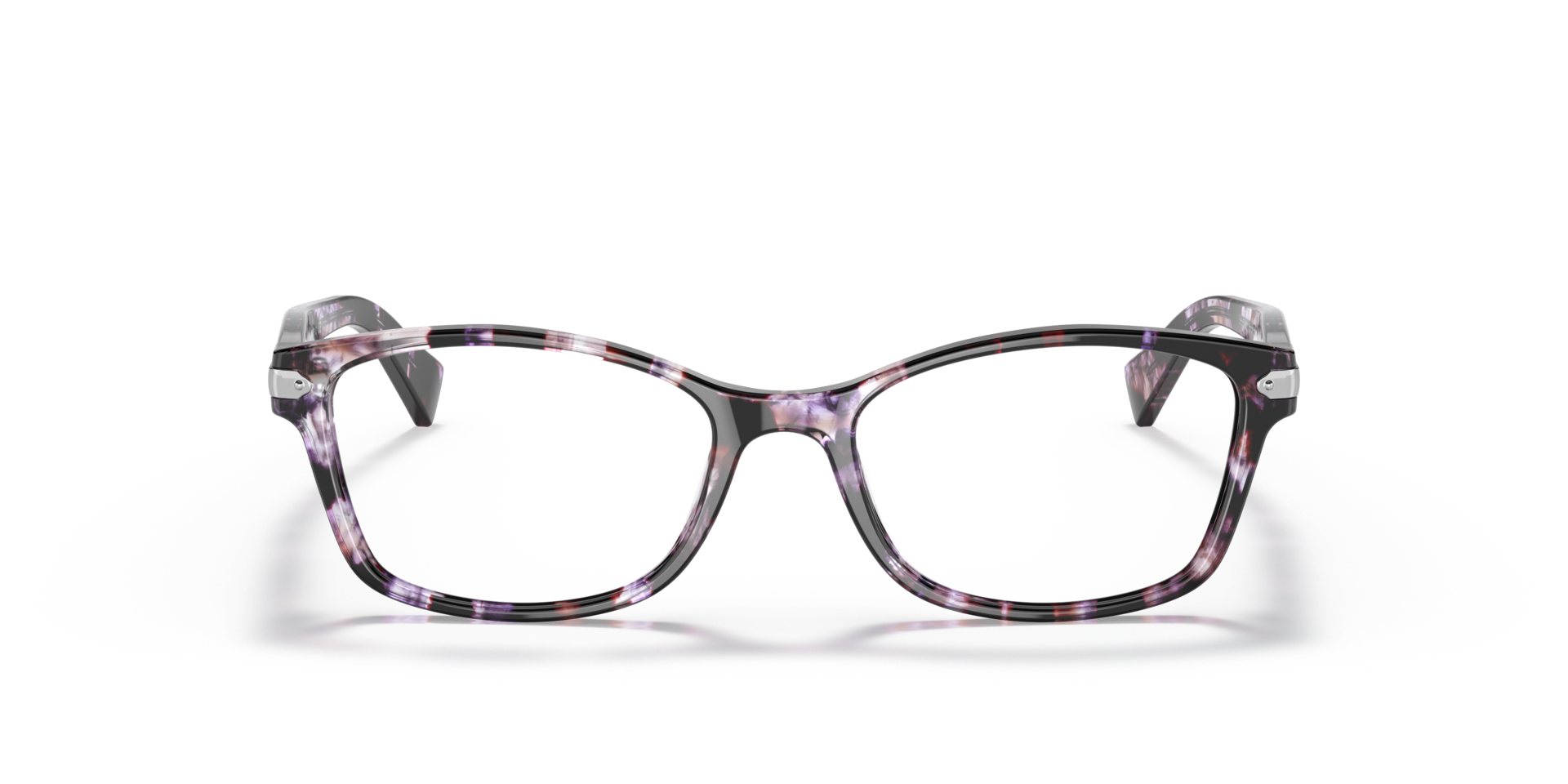 HC6065 Purple Tortoise AcetateEyeglass Frames for Glasses Direct, Front View