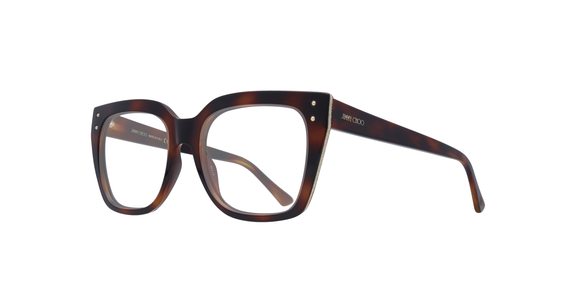 JC329 Tortoise PlasticEyeglass Frames for Glasses Direct, Angle View