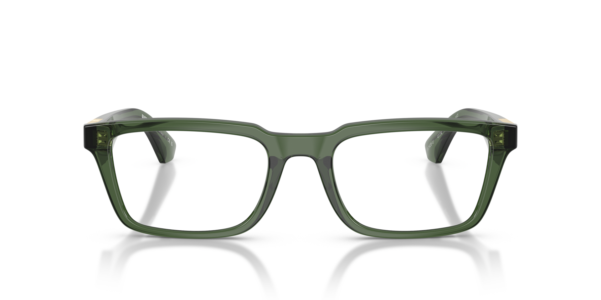 BE2428U Green PlasticEyeglass Frames for Glasses Direct, Front View