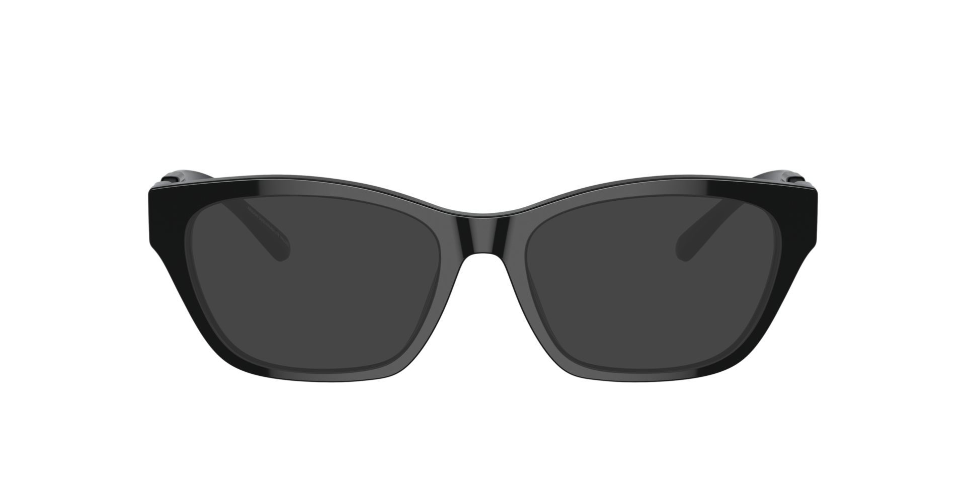 EA3223U Shiny Black AcetateEyeglass Frames for Glasses Direct, with Tinted Lenses