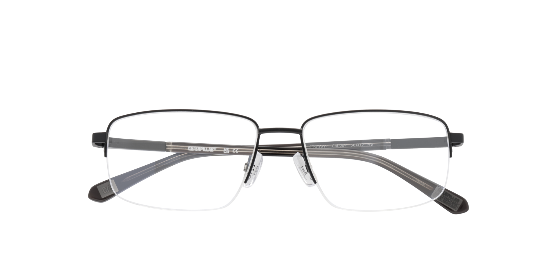 CTO 3011 Black MetalEyeglass Frames for Glasses Direct, Closed View
