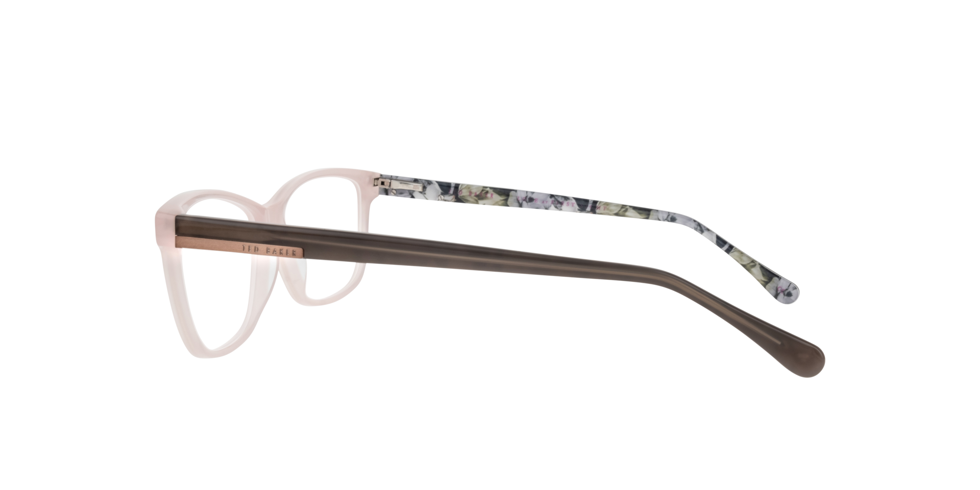 TB9185 Pink AcetateSunglass Frames for Glasses Direct, Side View