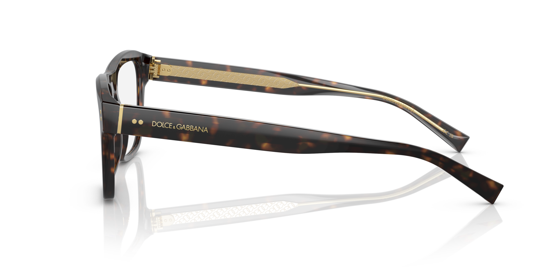 DG3362 Havana AcetateEyeglass Frames for Glasses Direct, Side View