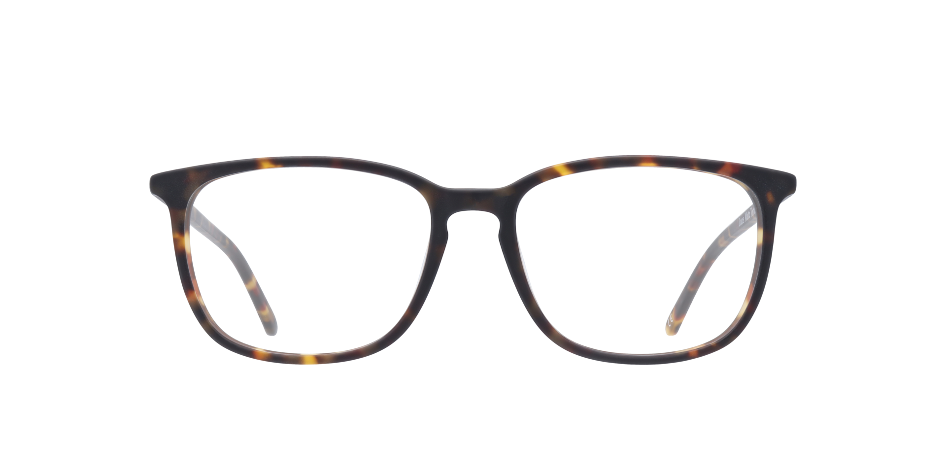 Lucas Matte Tortoise AcetateEyeglass Frames for Glasses Direct, Front View