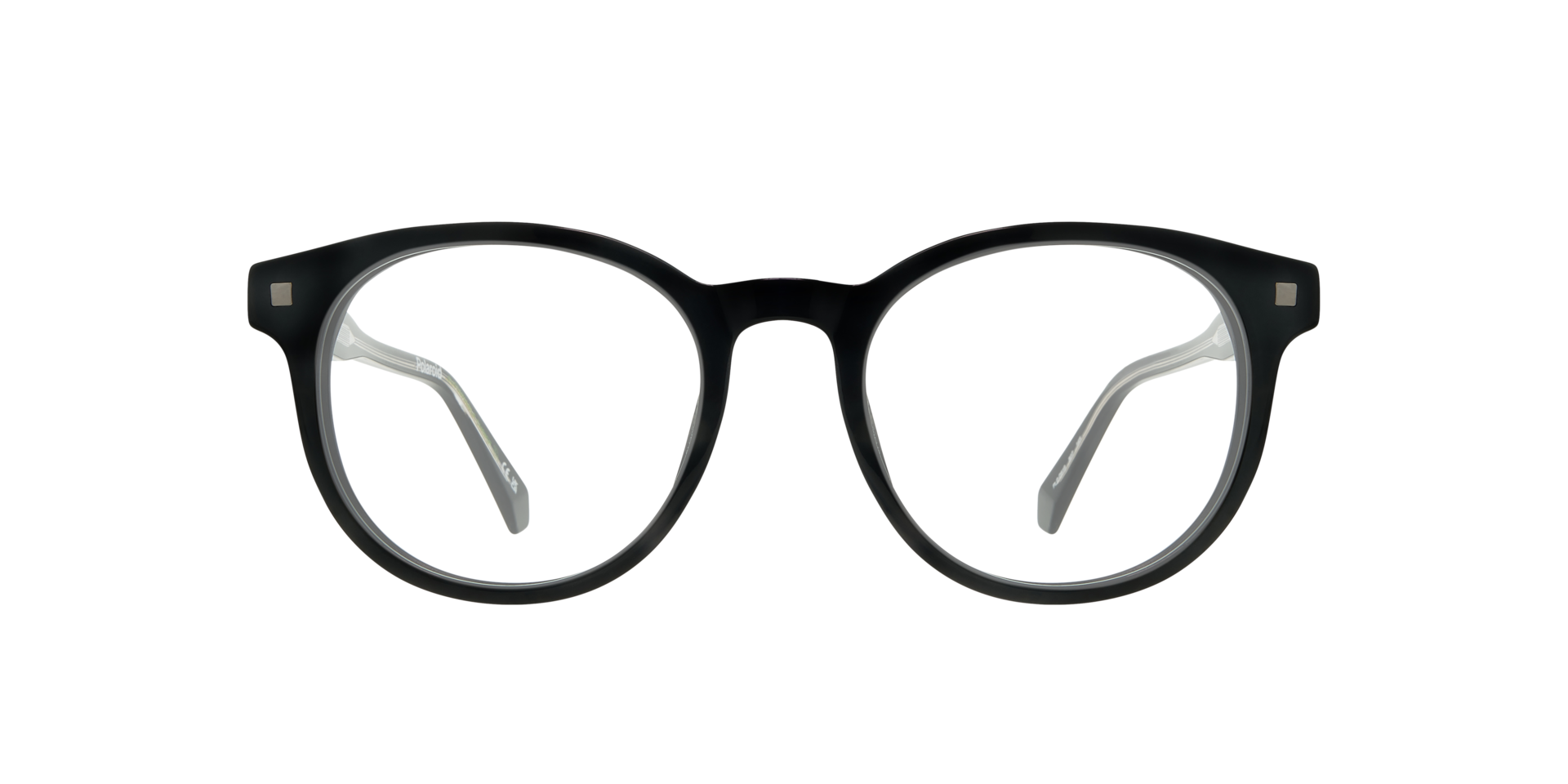 PLD D519 Black AcetateEyeglass Frames for Glasses Direct, Front View