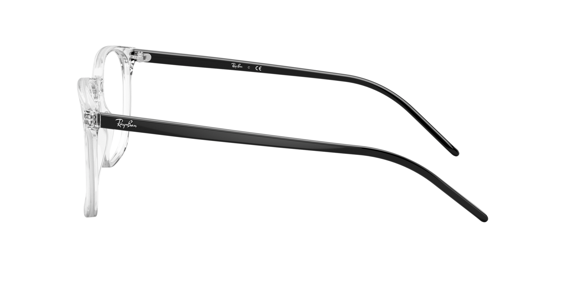 RB5387 Transparent AcetateEyeglass Frames for Glasses Direct, Side View