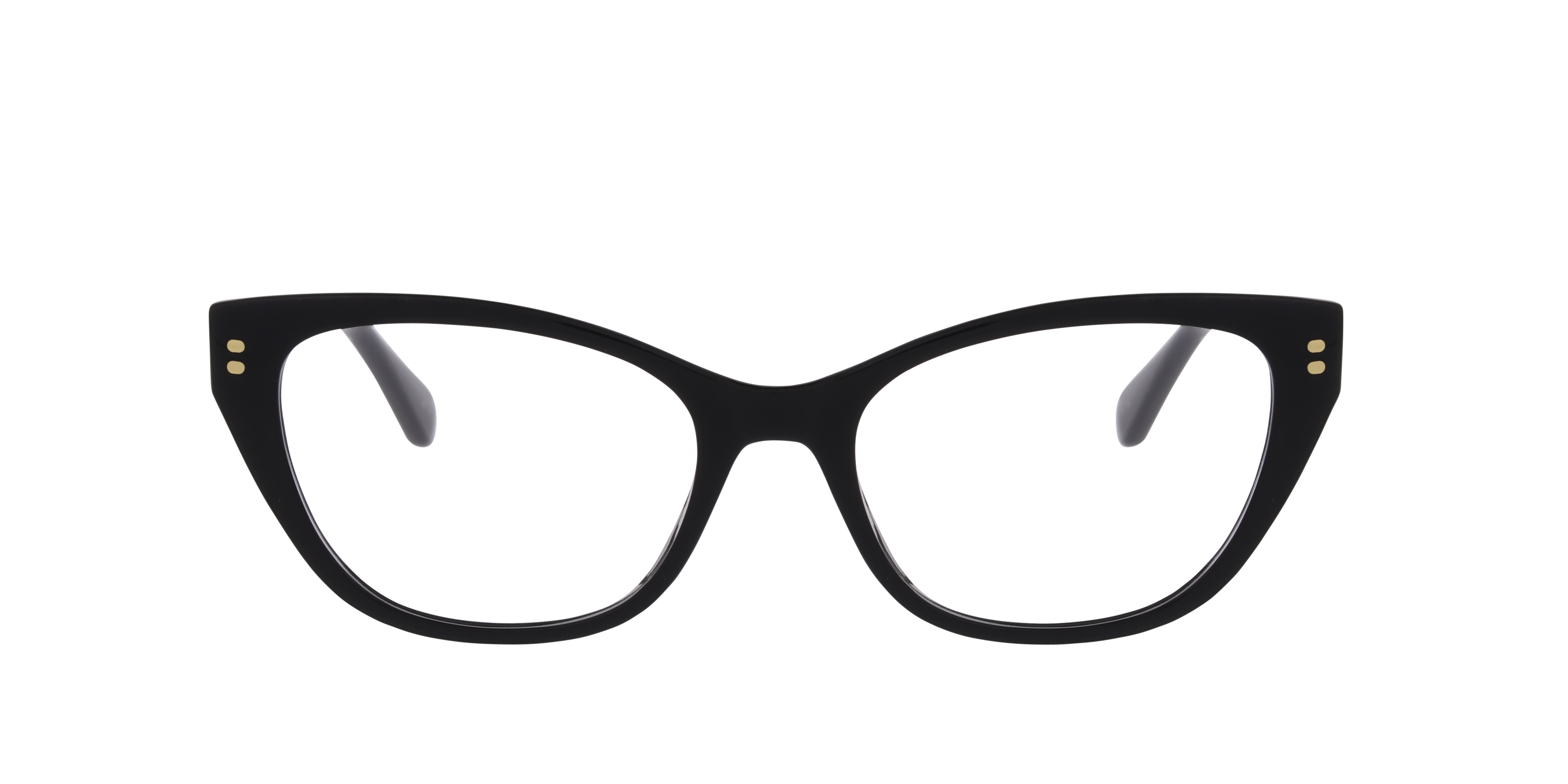 PLD D602 Black PlasticEyeglass Frames for Glasses Direct, Front View