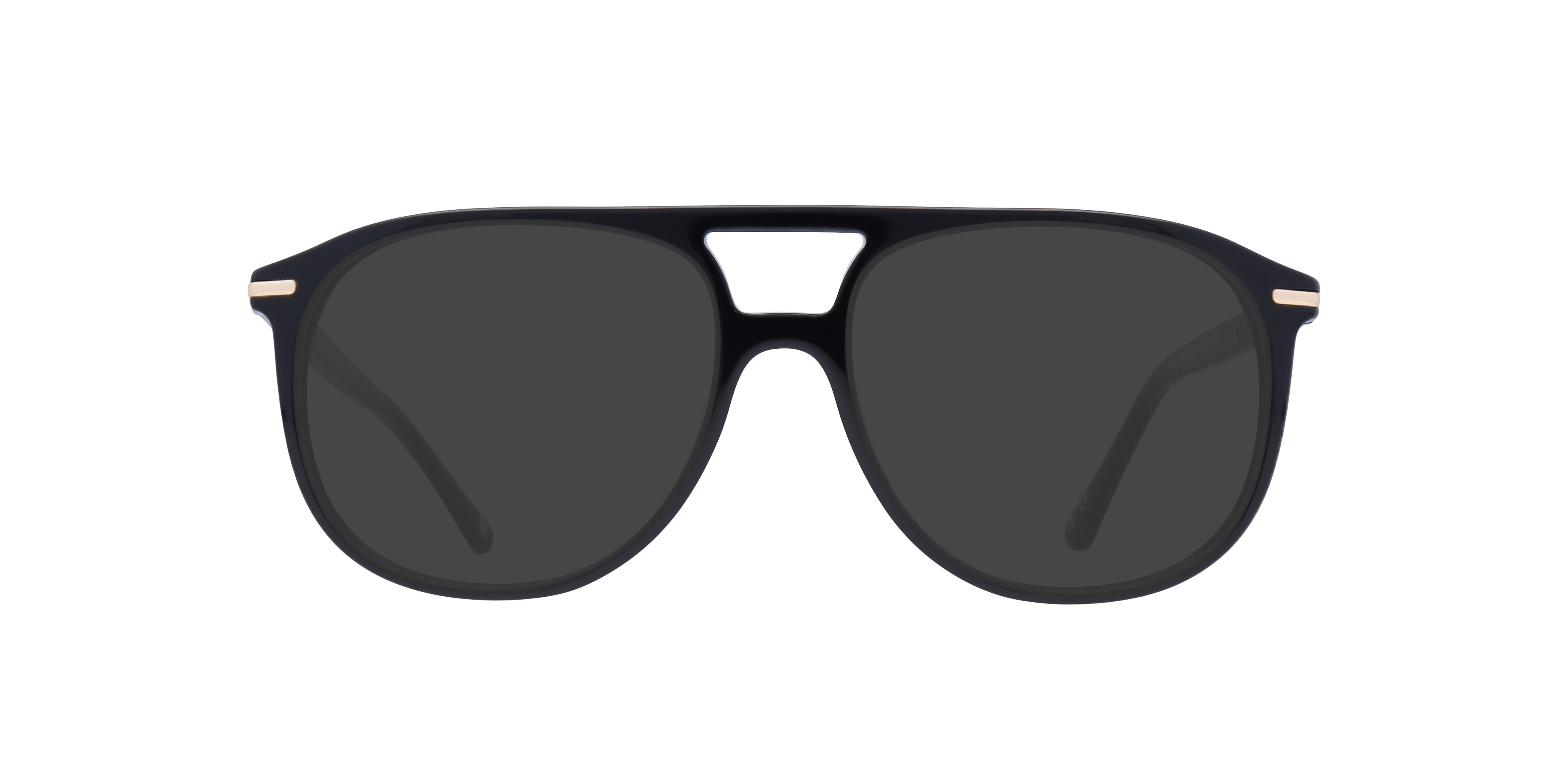 Gants Shiny Black AcetateEyeglass Frames for Glasses Direct, with Tinted Lenses