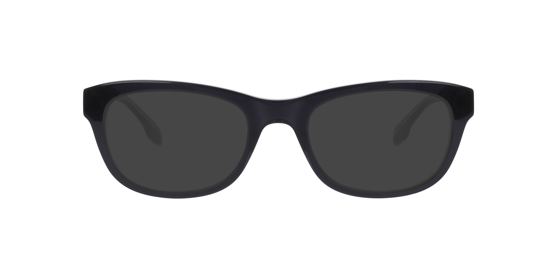 Nathanael Bilayer Black & Crystal Grey AcetateEyeglass Frames for Glasses Direct, with Tinted Lenses