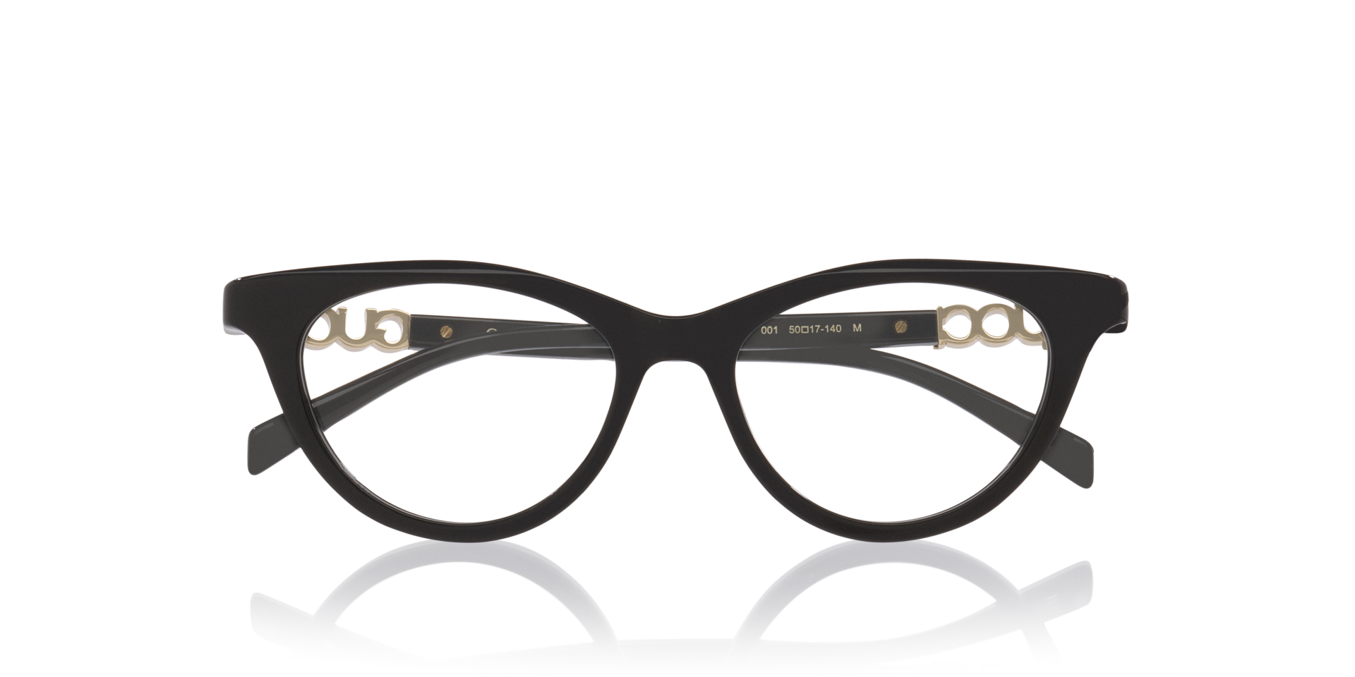 Gg2034O Black AcetateEyeglass Frames for Glasses Direct, Closed View