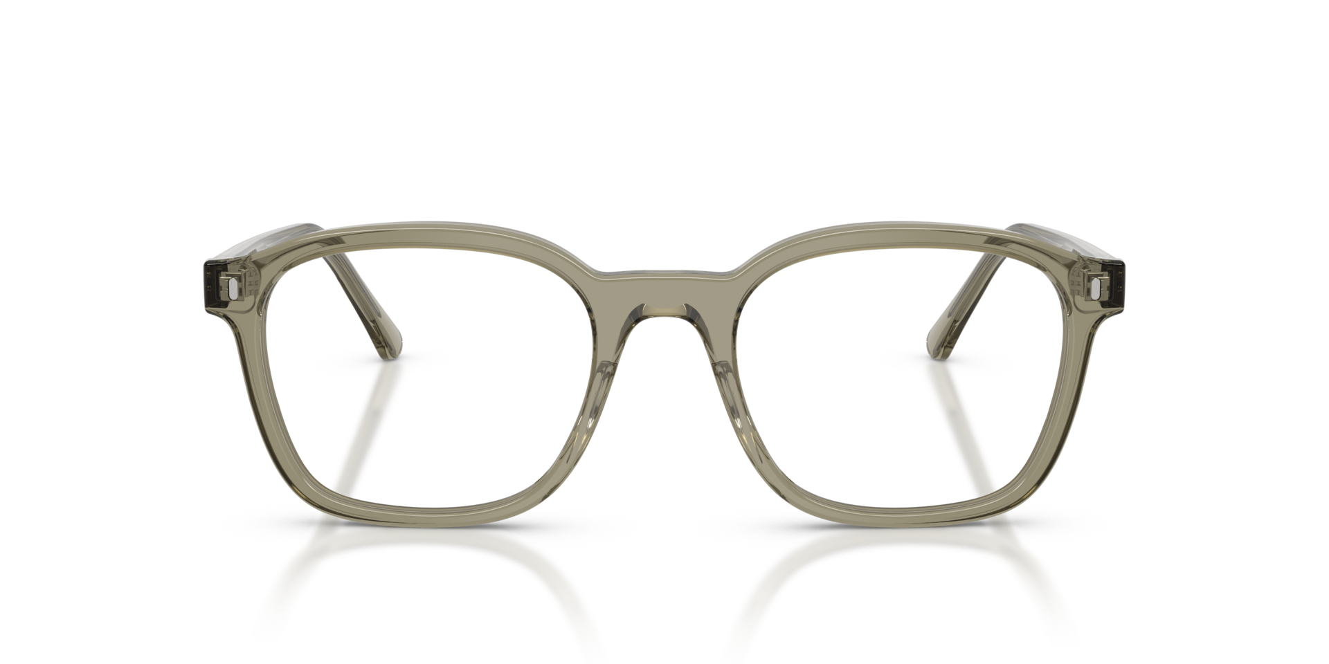 RB5460 Transparent Green AcetateEyeglass Frames for Glasses Direct, Front View