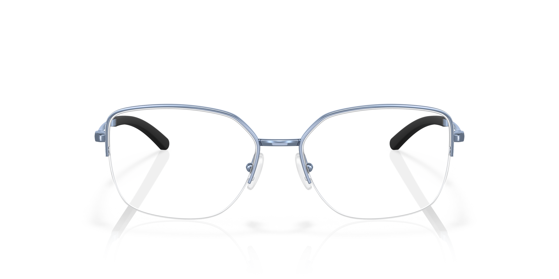 Moonglow Polished Stonewash MetalEyeglass Frames for Glasses Direct, Front View