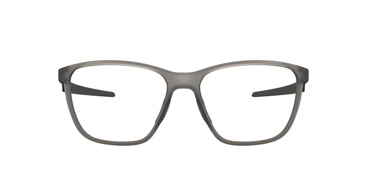Oakley Men's Satin Grey Smoke Square Plastic Eyeglasses Online - Full Rim - Futurity Rs