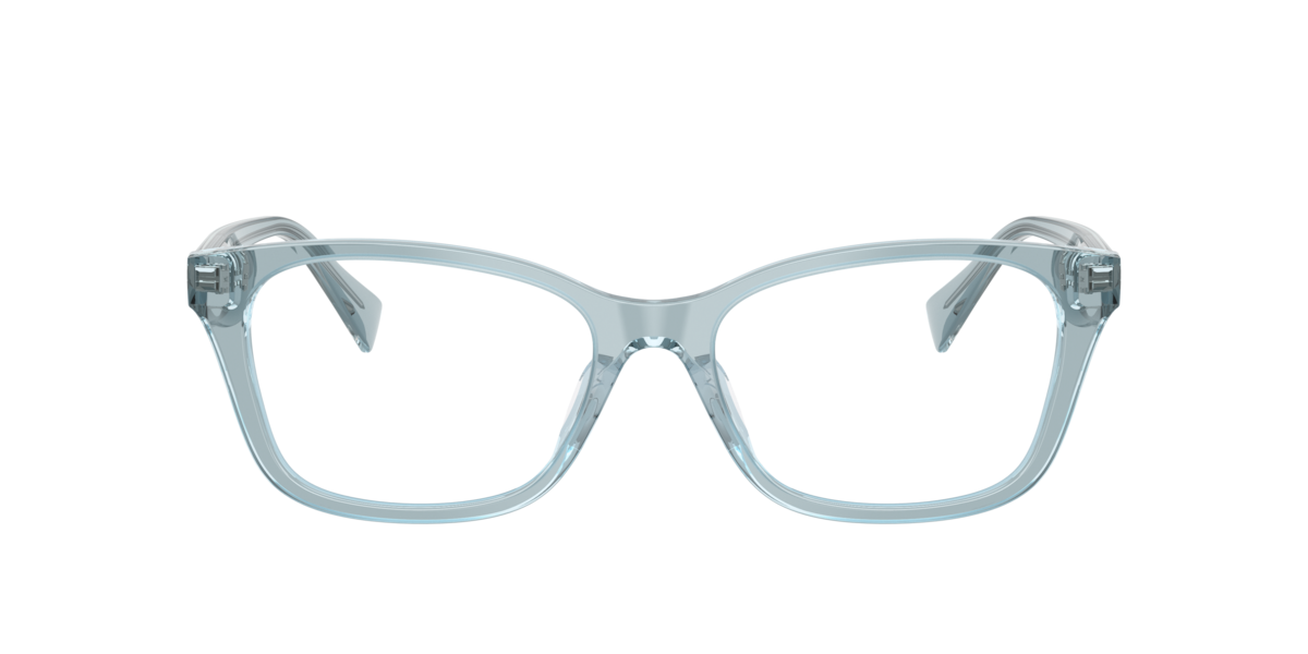 Transparent Blue irregular Acetate eyeglasses Online - Full Rim - RA7202U