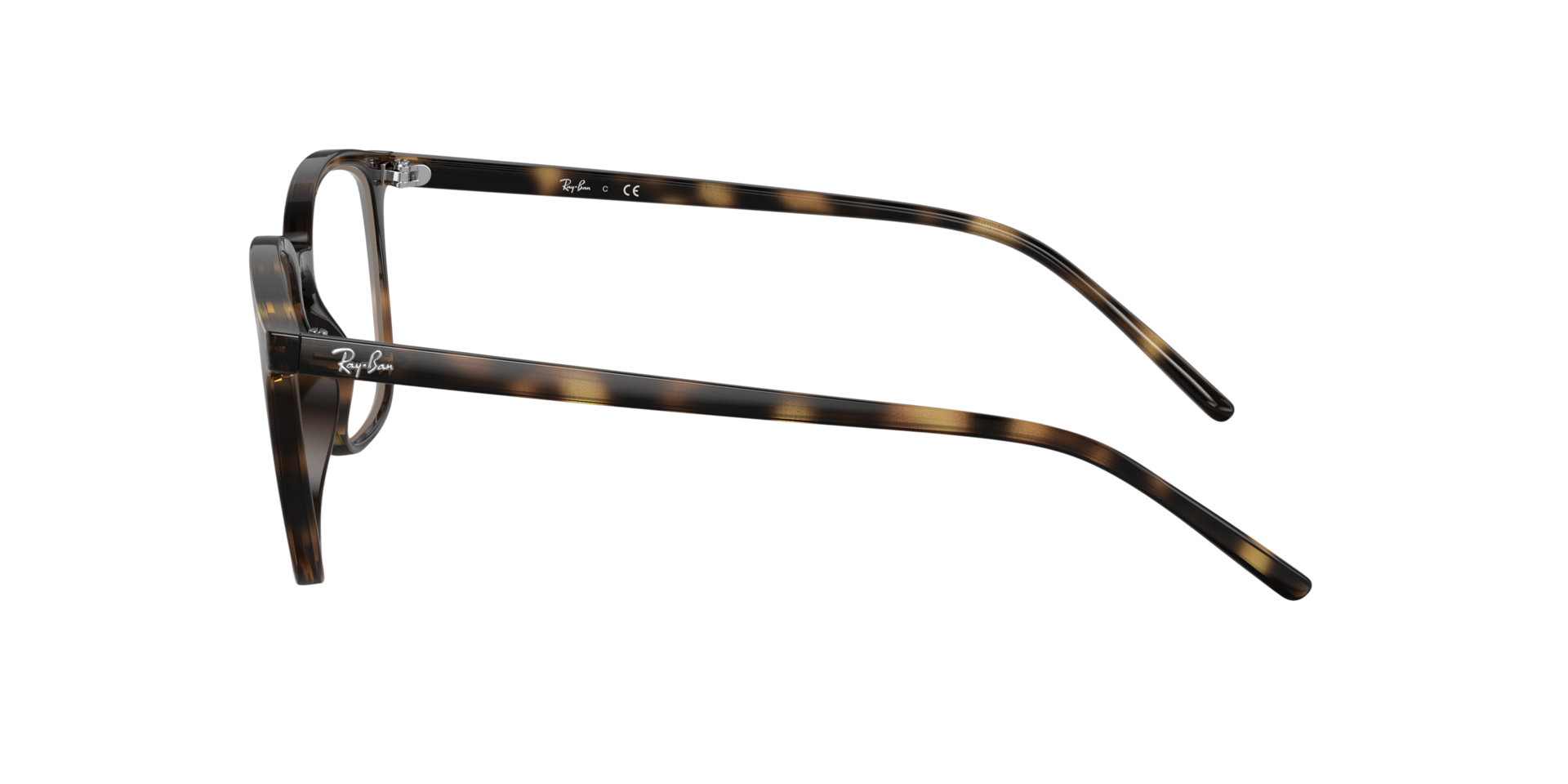 RB7185 Havana PlasticEyeglass Frames for Glasses Direct, Side View