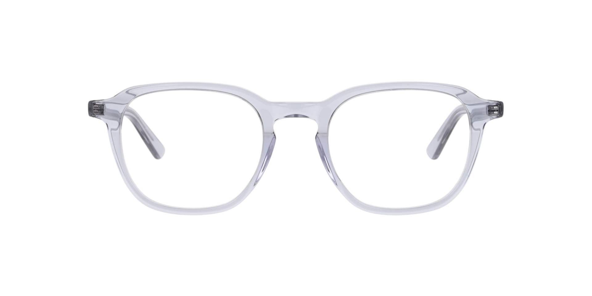 Nile Grey Transparent AcetateEyeglass Frames for Glasses Direct, Front View