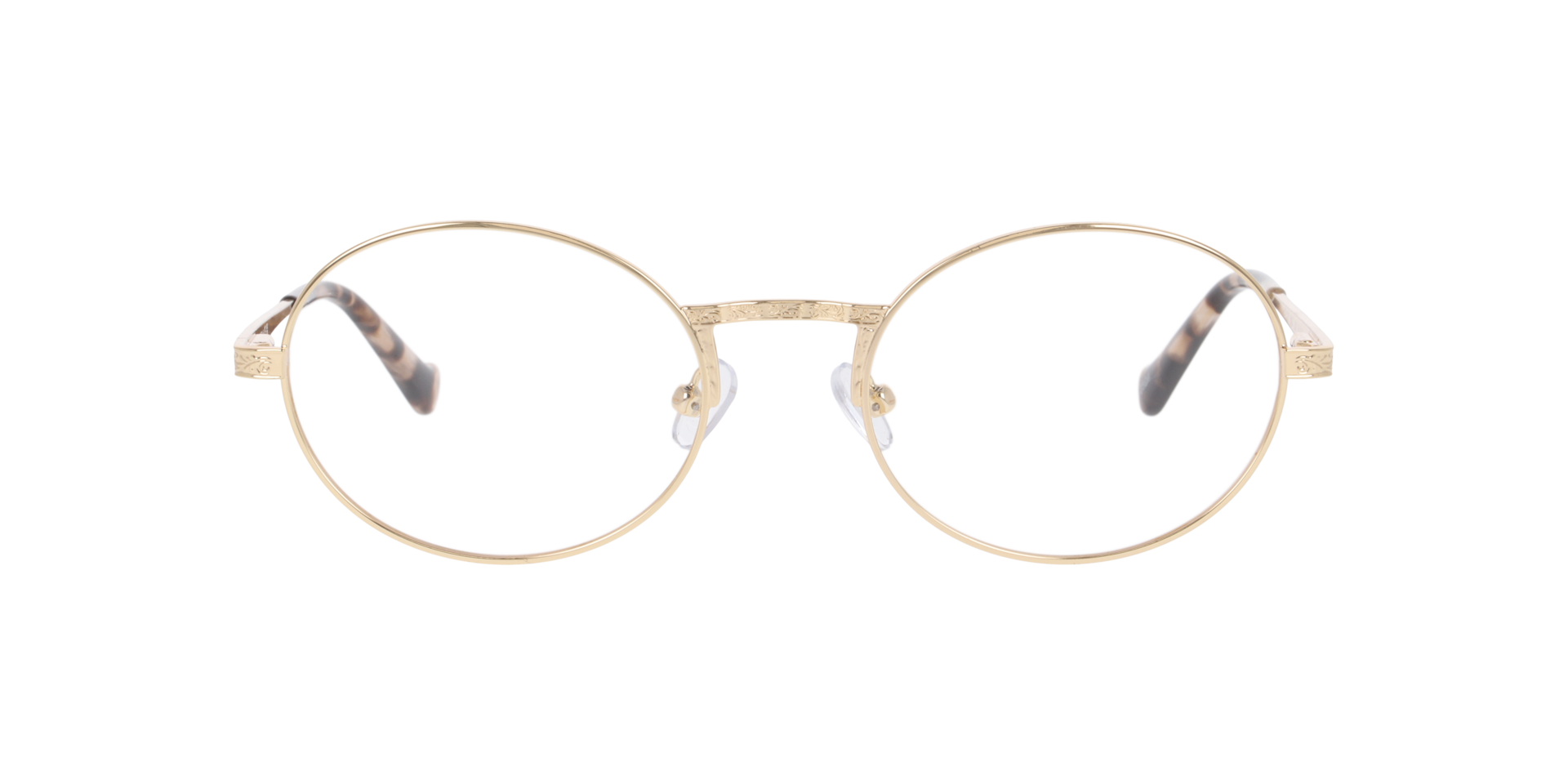 Niko Gold MetalEyeglass Frames for Glasses Direct, Front View