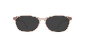 Crystal Light Pink Kelby -  Plastic Sunglasses