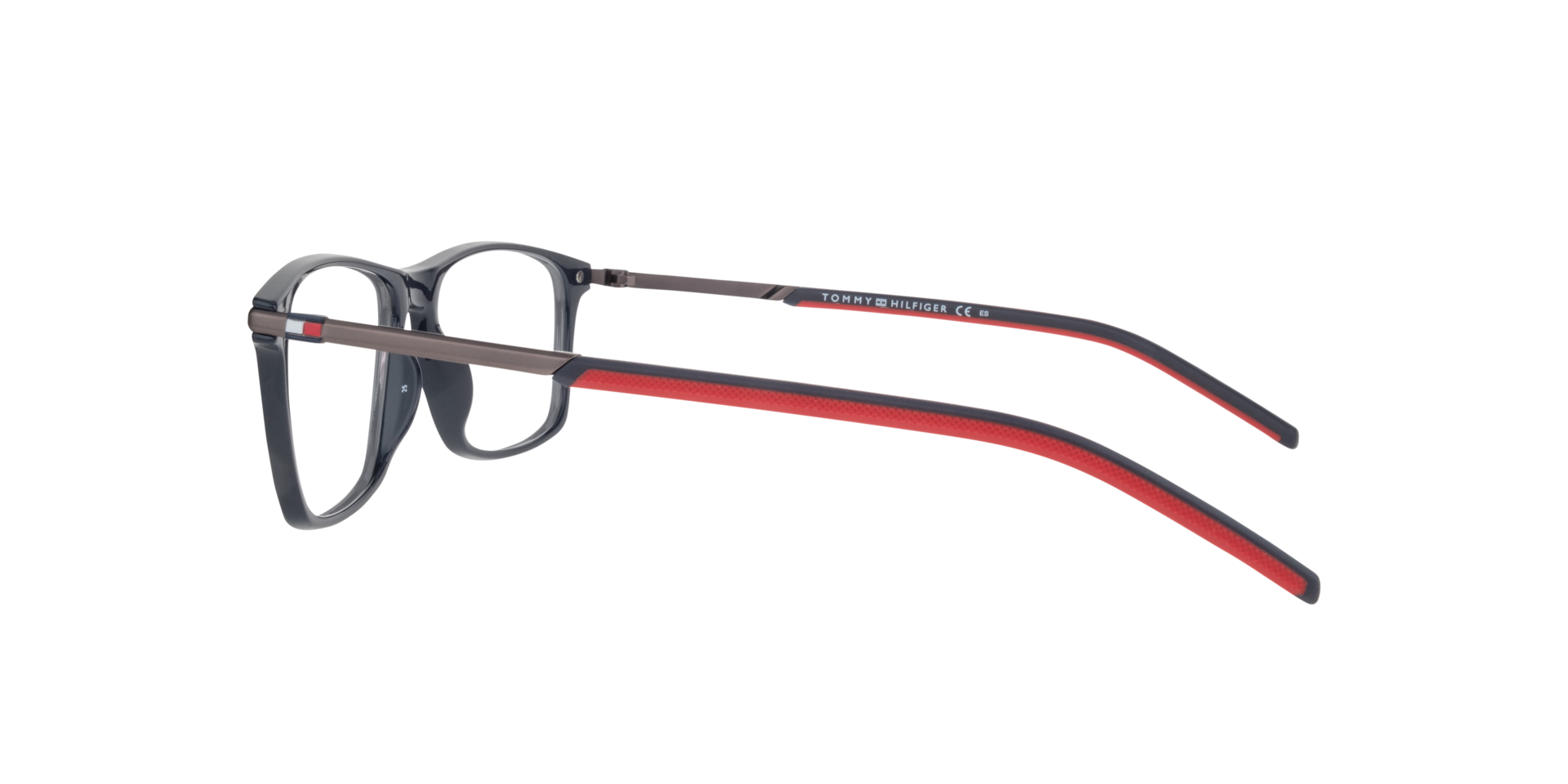 TH 1995 Blue PlasticEyeglass Frames for Glasses Direct, Side View