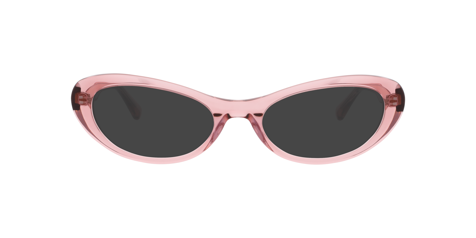 Mimi Transparent Dark Pink AcetateEyeglass Frames for Glasses Direct, with Tinted Lenses