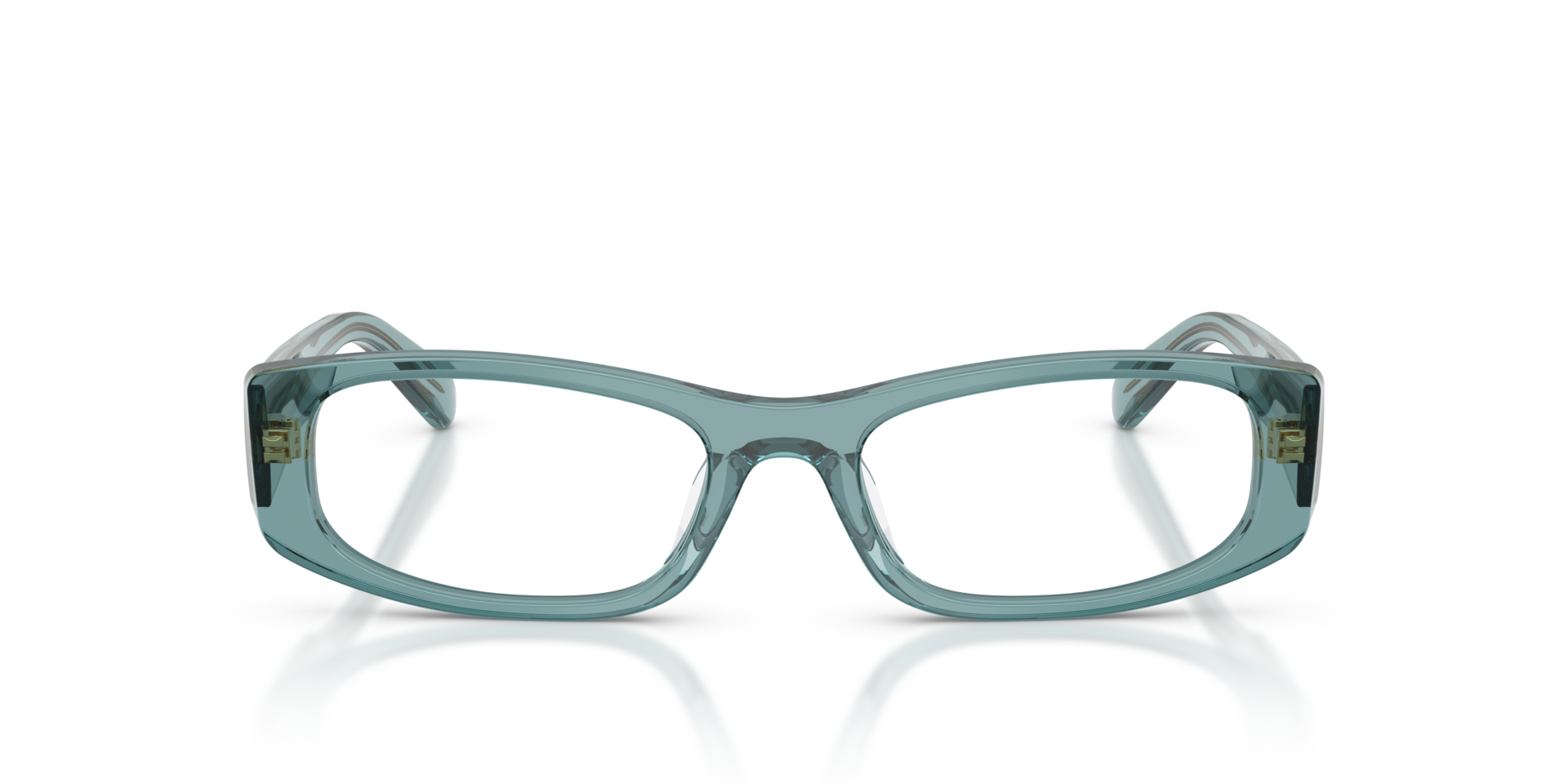 VO5699U Transparent Blue AcetateEyeglass Frames for Glasses Direct, Front View