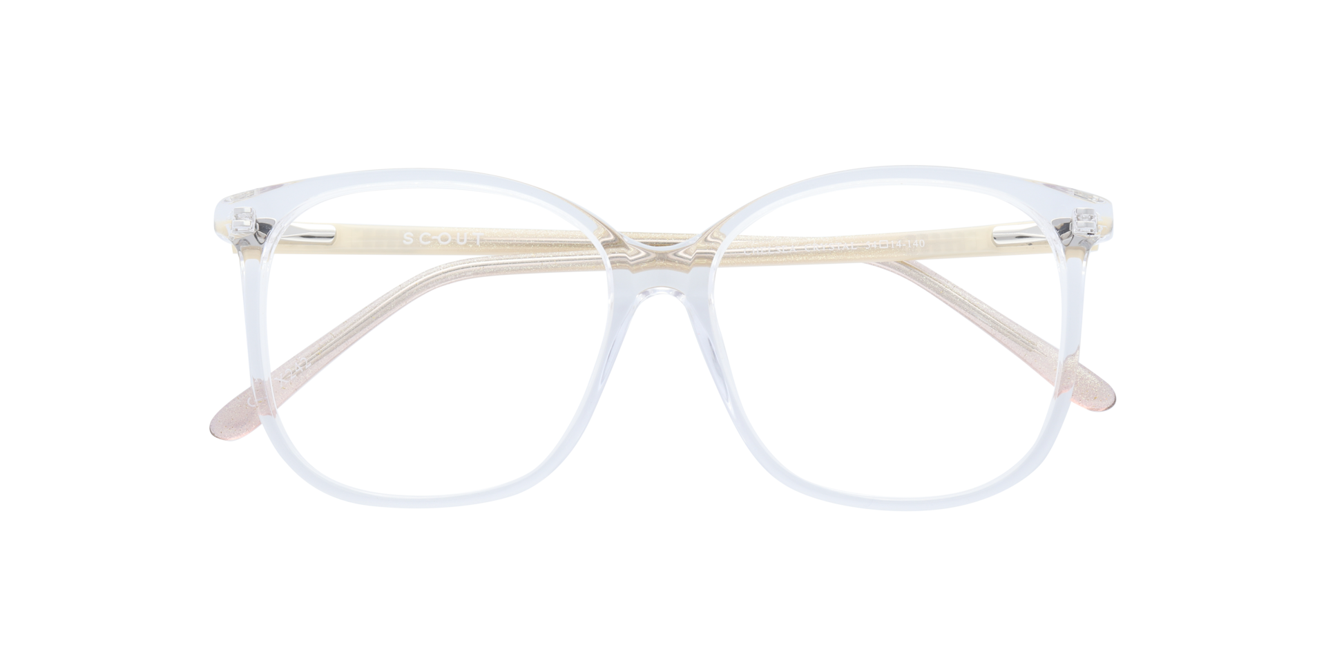 Chelsea Crystal AcetateEyeglass Frames for Glasses Direct, Closed View