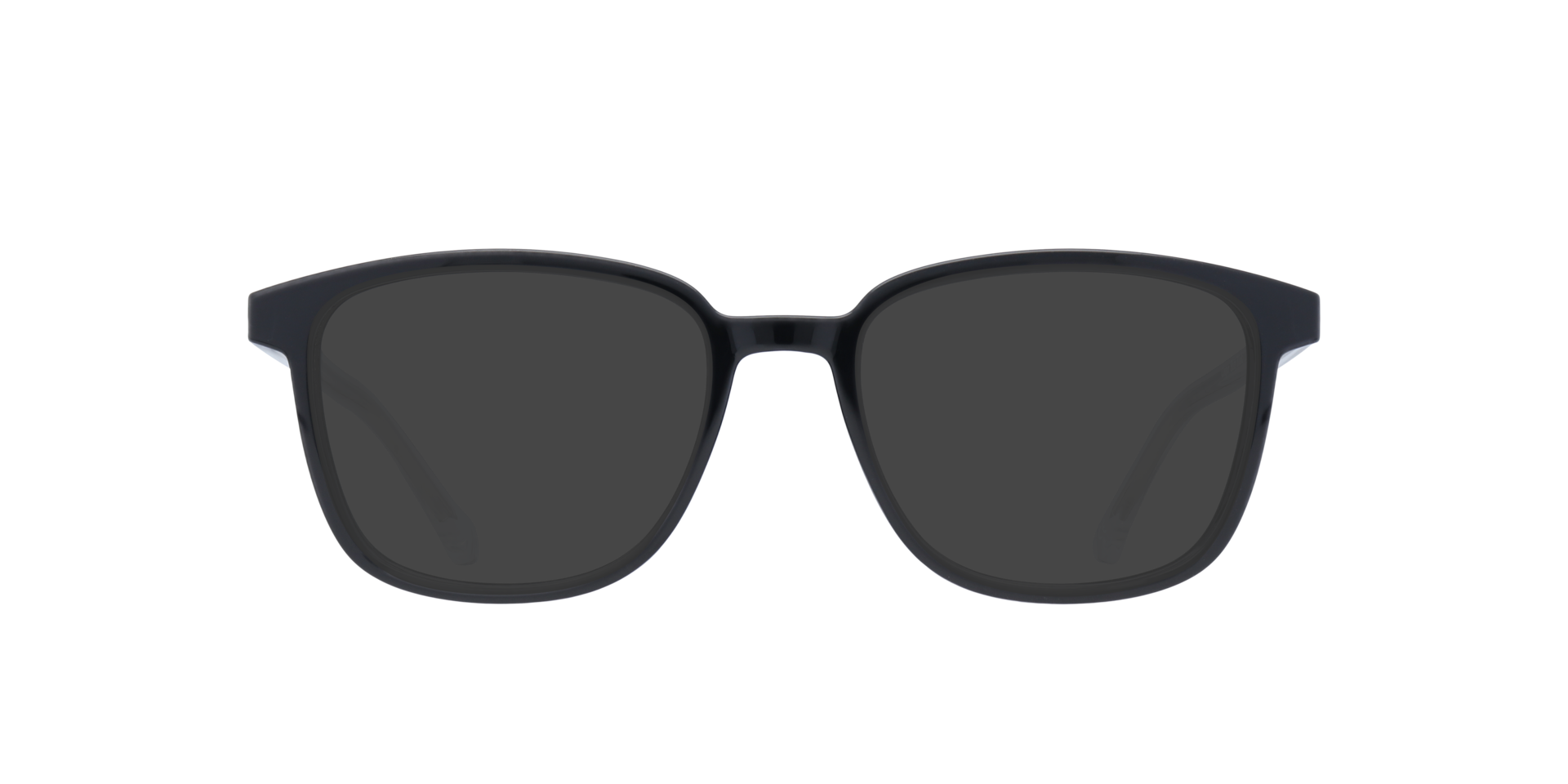 Cooper Shiny Black PlasticEyeglass Frames for Glasses Direct, with Tinted Lenses