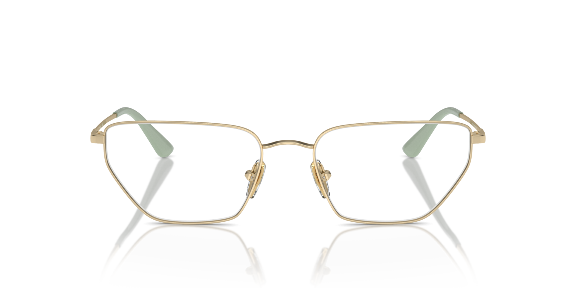 VO4317 Pale Gold MetalEyeglass Frames for Glasses Direct, Front View