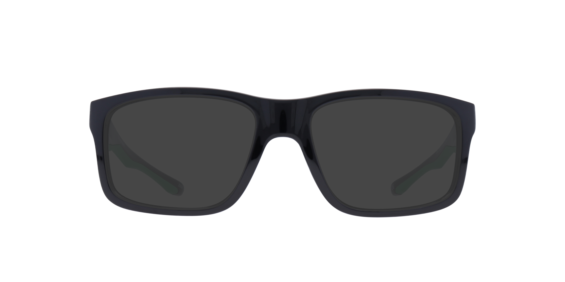 Beat Shiny Black Green AcetateEyeglass Frames for Glasses Direct, with Tinted Lenses