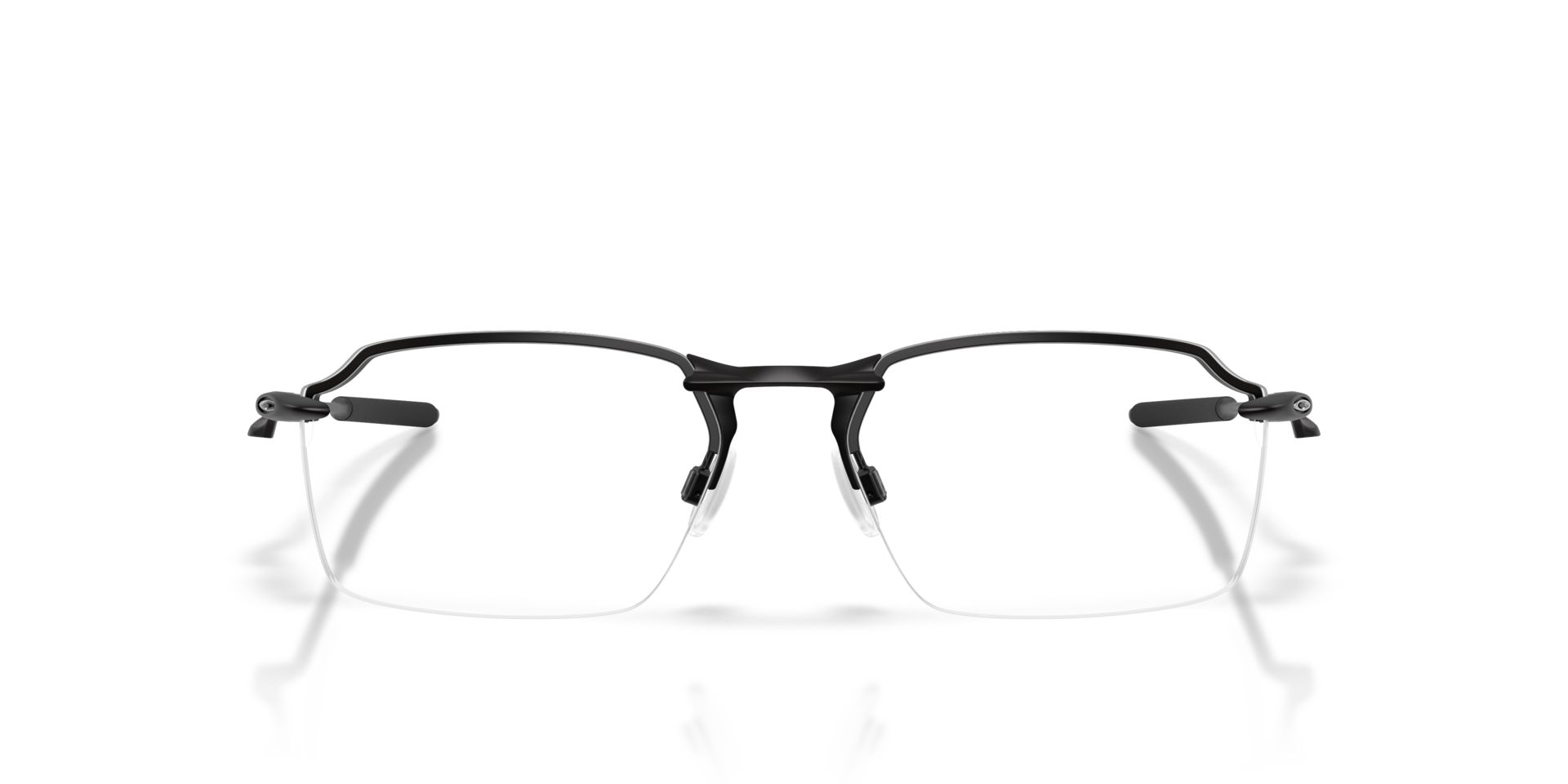 Tailback 2.0 Satin Black TitaniumEyeglass Frames for Glasses Direct, Front View