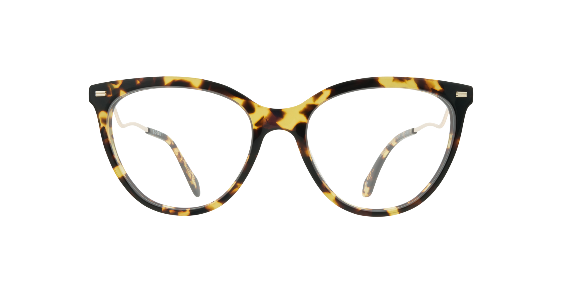 Jessica Spotty Havana AcetateEyeglass Frames for Glasses Direct, Front View