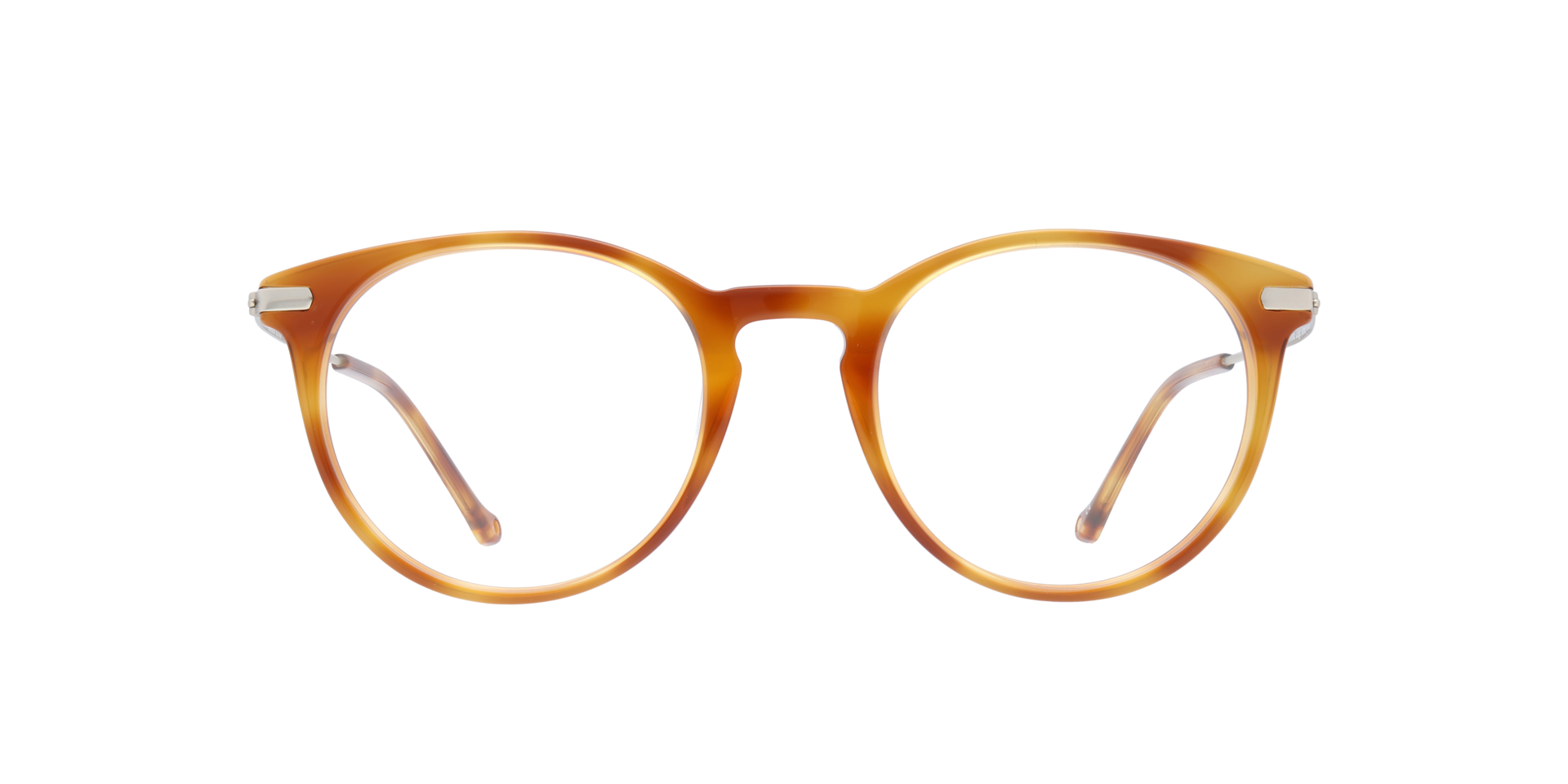 Albion Light Honey AcetateEyeglass Frames for Glasses Direct, Front View
