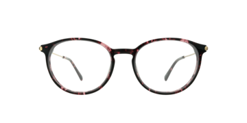 Pink Pattern Kitty -  Acetate Glasses