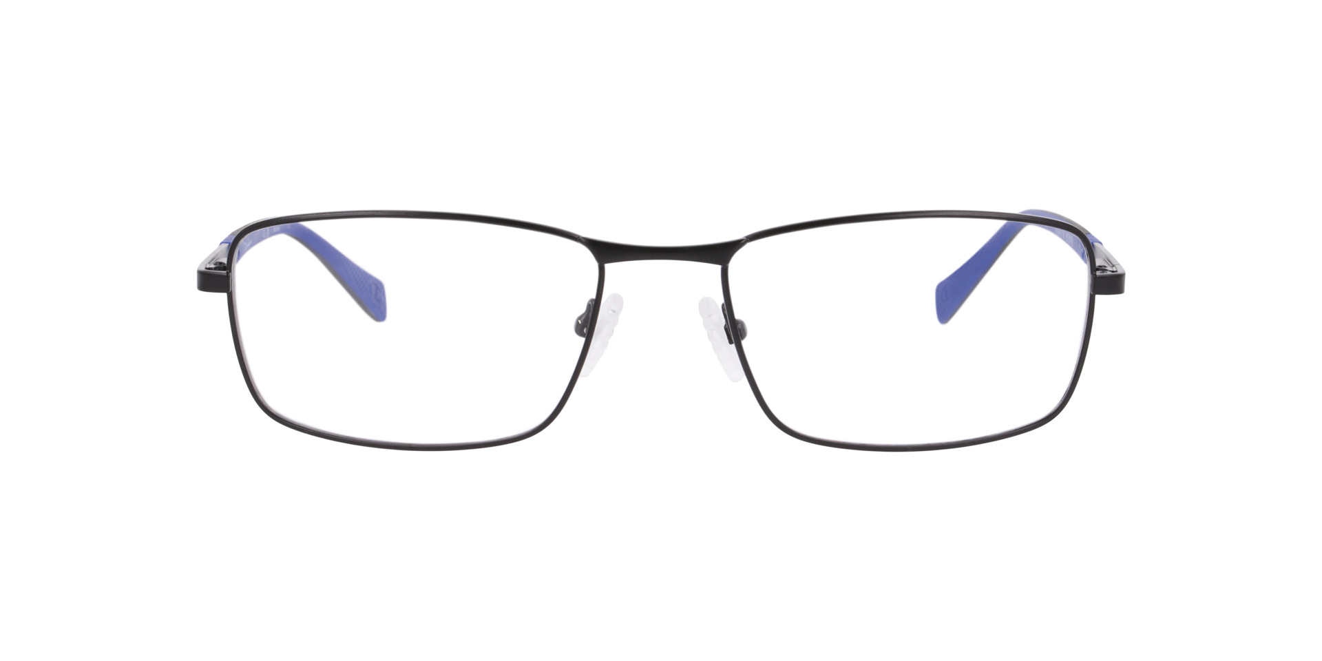 Cu4011 Black MetalEyeglass Frames for Glasses Direct, Front View