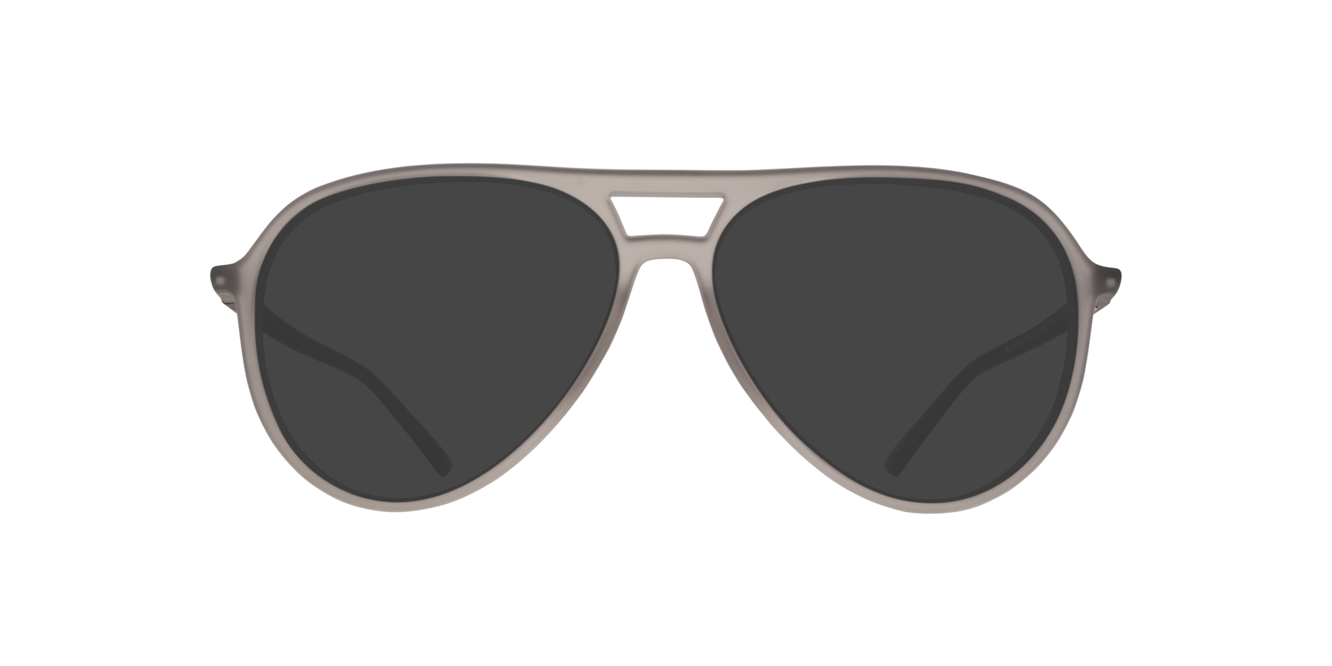 Harquin Matte Crystal Light Grey PlasticEyeglass Frames for Glasses Direct, with Tinted Lenses