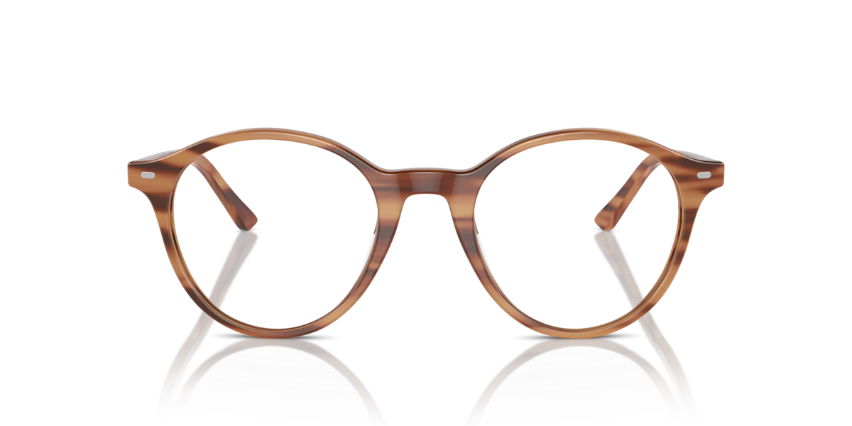 Ray-Ban RX5430, Striped Brown Glasses, Mojo Glasses - Image 3