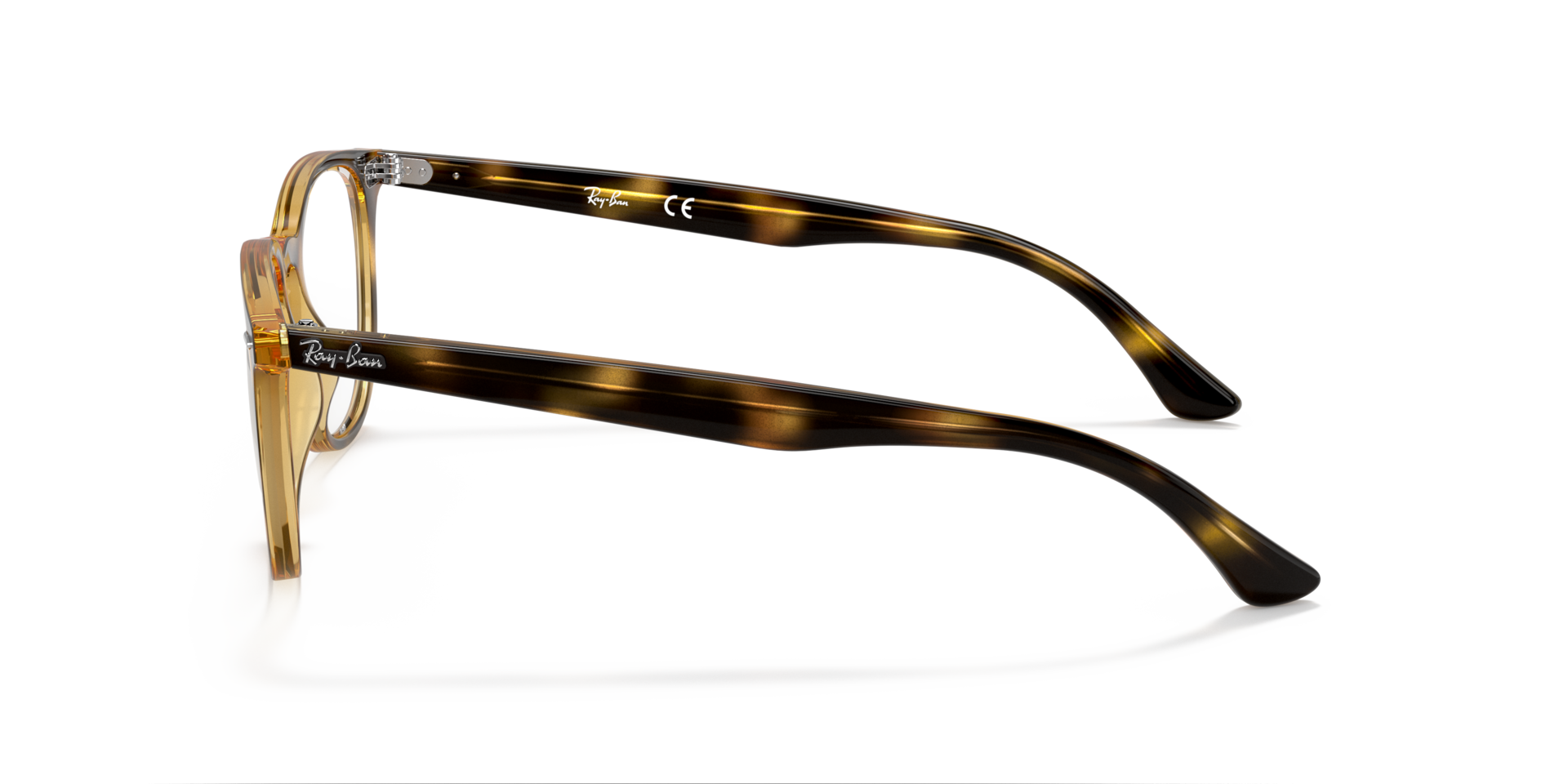 RB7159 Optics Havana PlasticEyeglass Frames for Glasses Direct, Side View