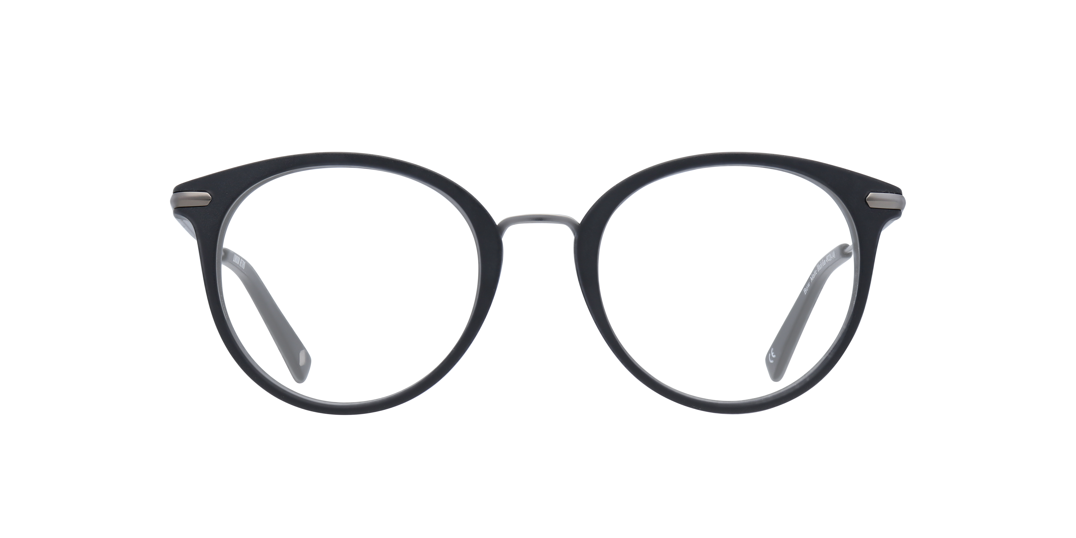 Matte Black/Gunmetal Bow -  Acetate