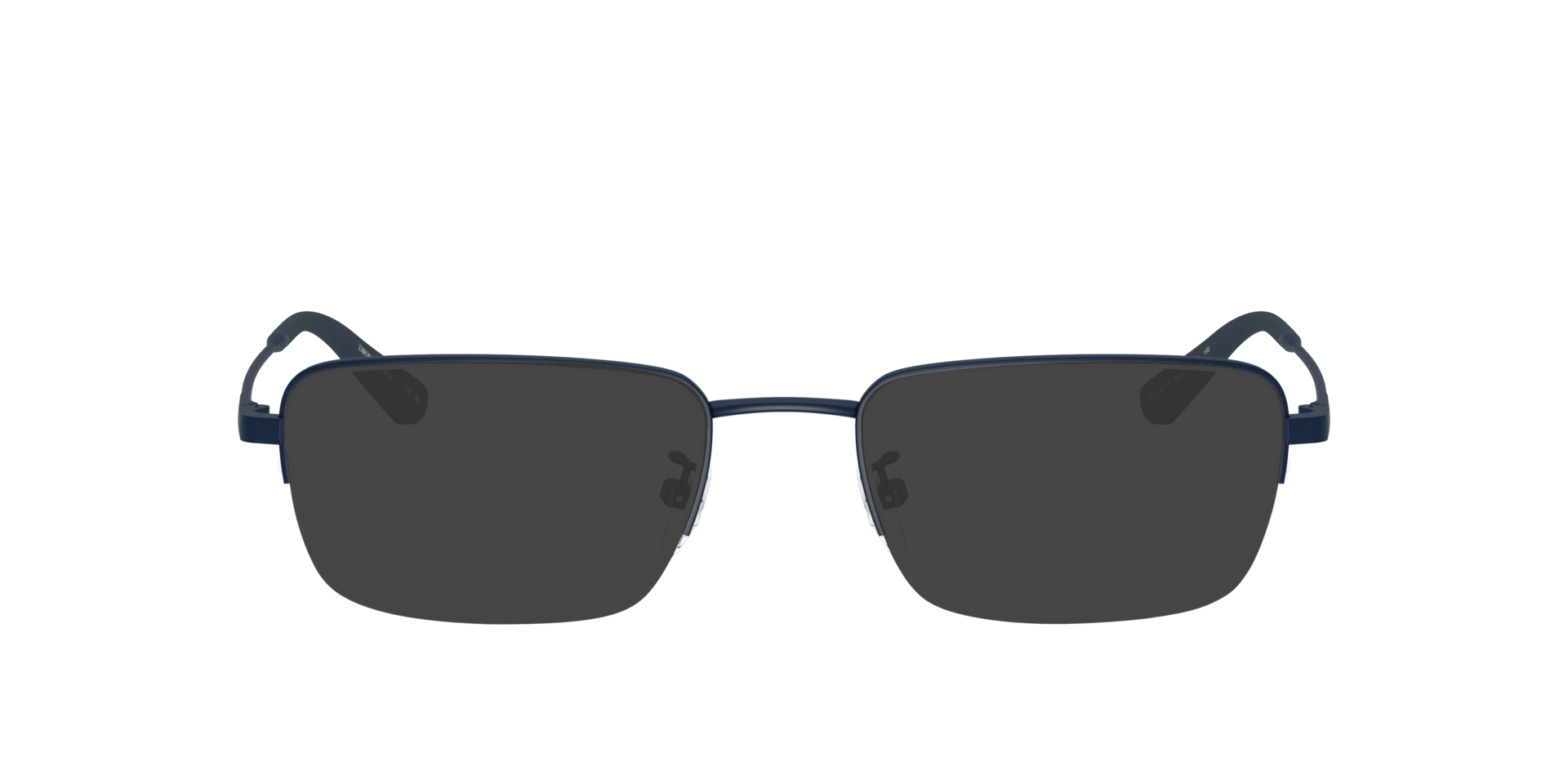 EA1193TD Matte Blue TitaniumEyeglass Frames for Glasses Direct, with Tinted Lenses