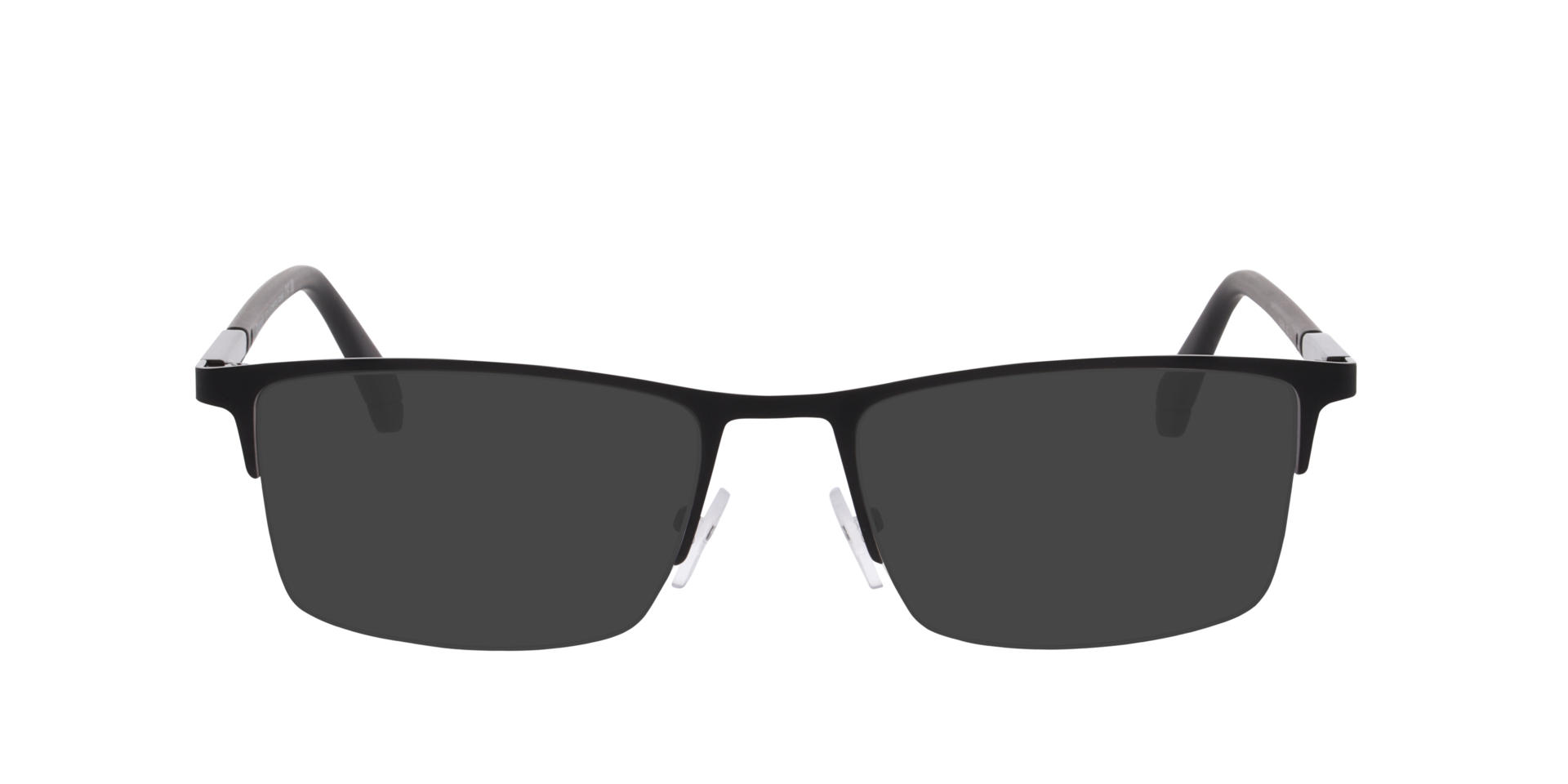 PLD D599 Black MetalEyeglass Frames for Glasses Direct, with Tinted Lenses