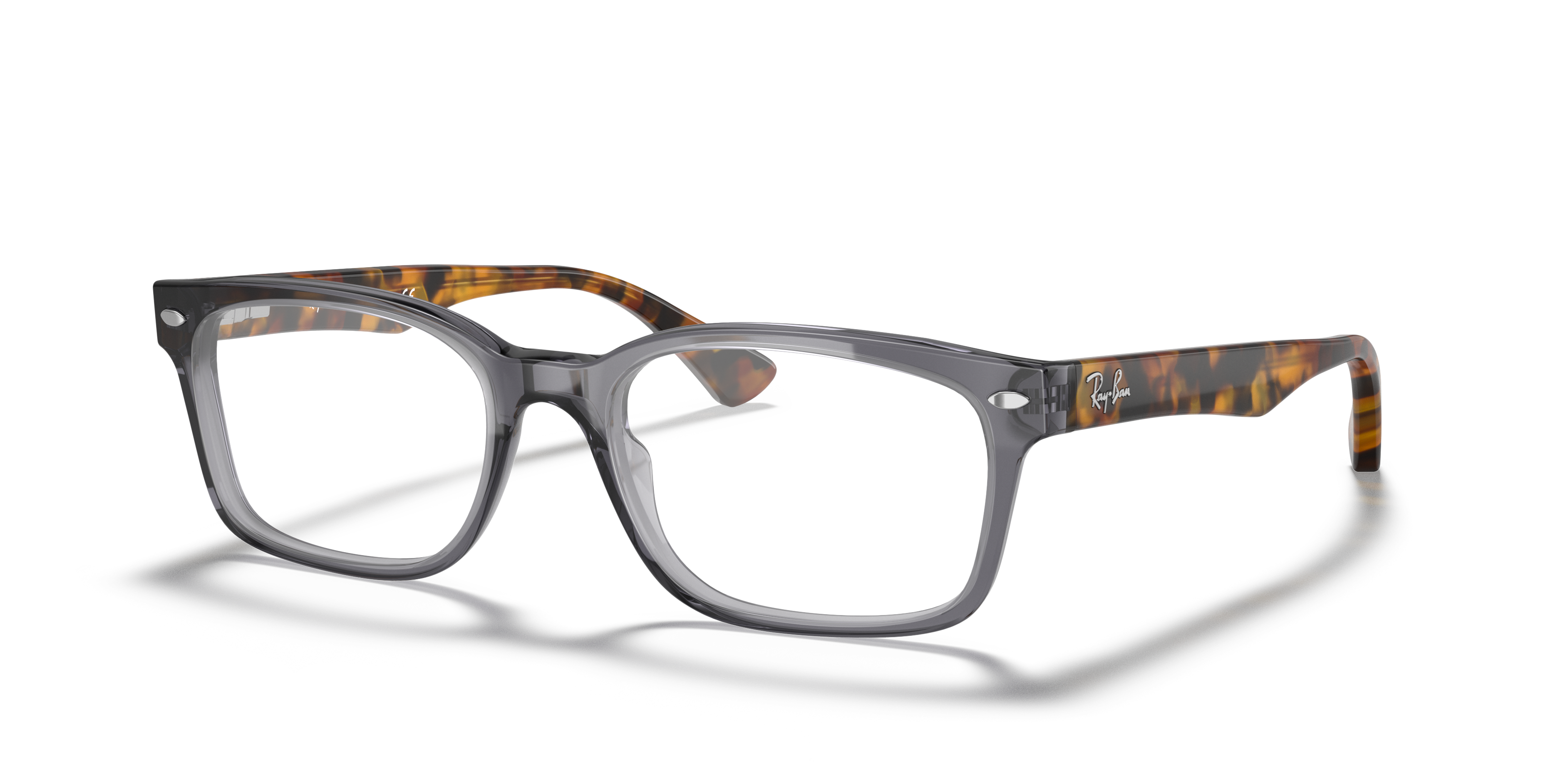 RB5286 Grey AcetateEyeglass Frames for Glasses Direct, Angle View