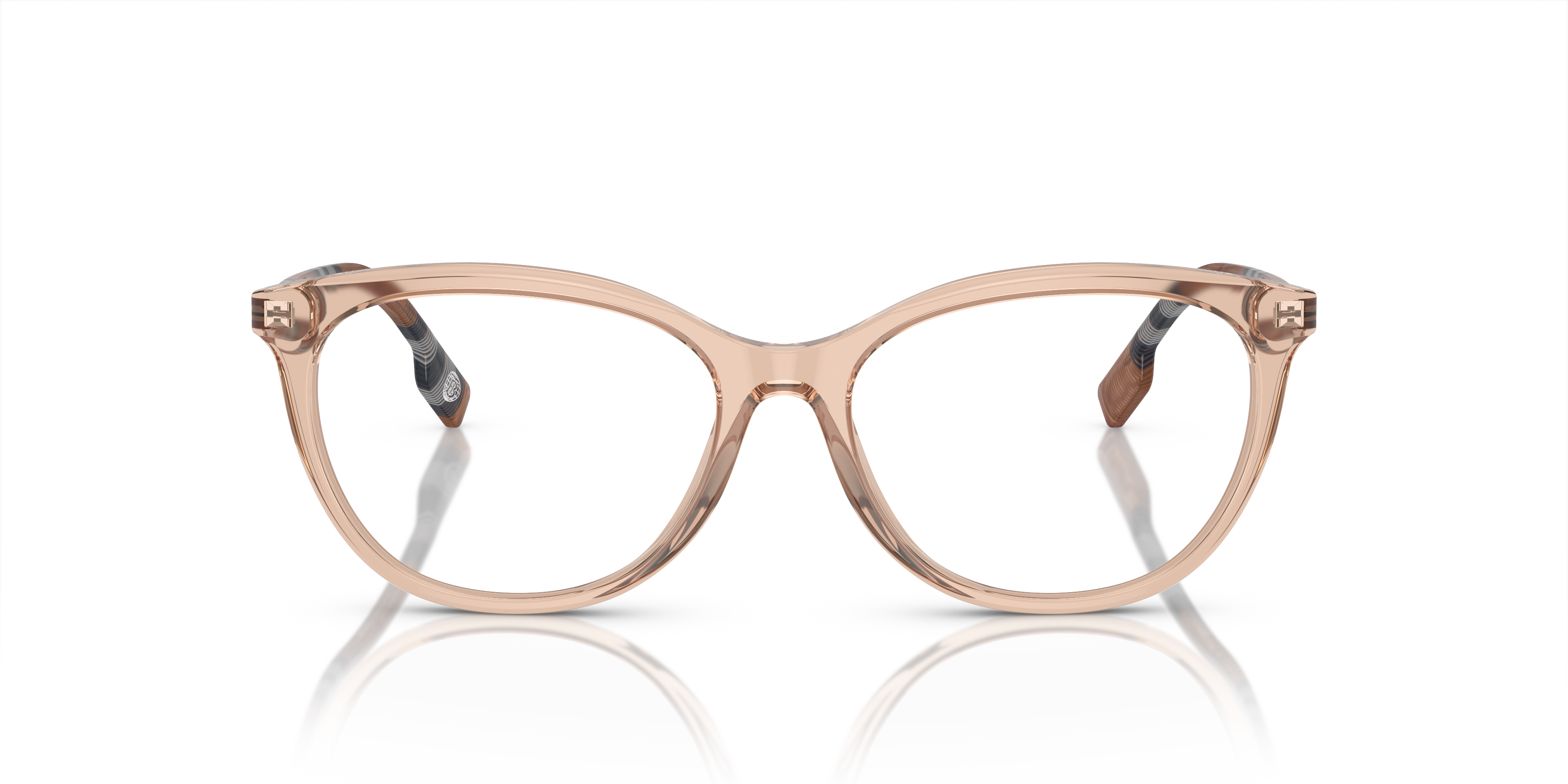 BE2389 Peach AcetateEyeglass Frames for Glasses Direct, Front View