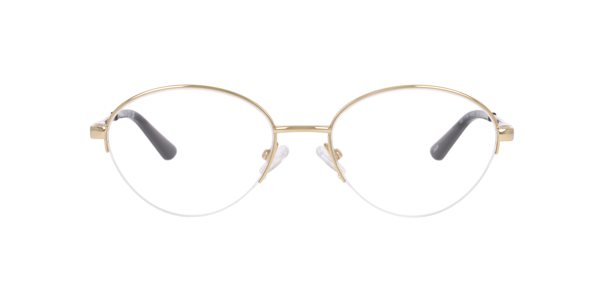 Noel Light Gold MetalEyeglass Frames for Glasses Direct, Front View