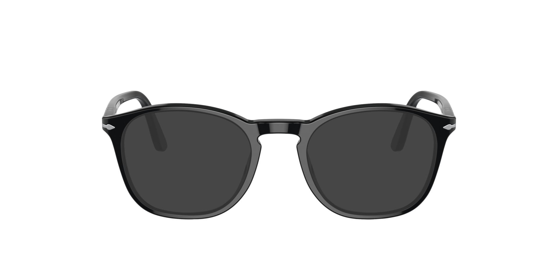 PO3007V Black AcetateEyeglass Frames for Glasses Direct, with Tinted Lenses