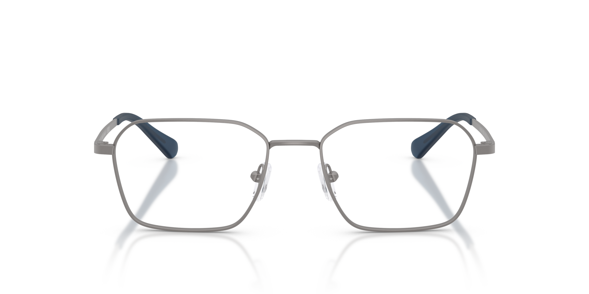 AX1079 Matte Gunmetal MetalEyeglass Frames for Glasses Direct, Front View