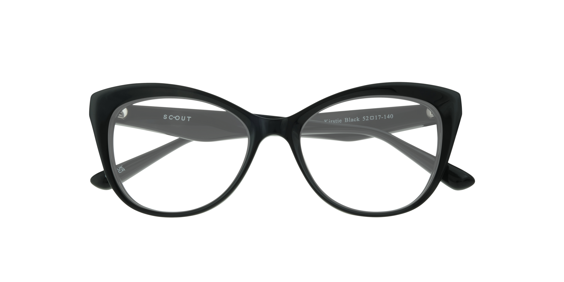 Kirstie Black AcetateEyeglass Frames for Glasses Direct, Closed View