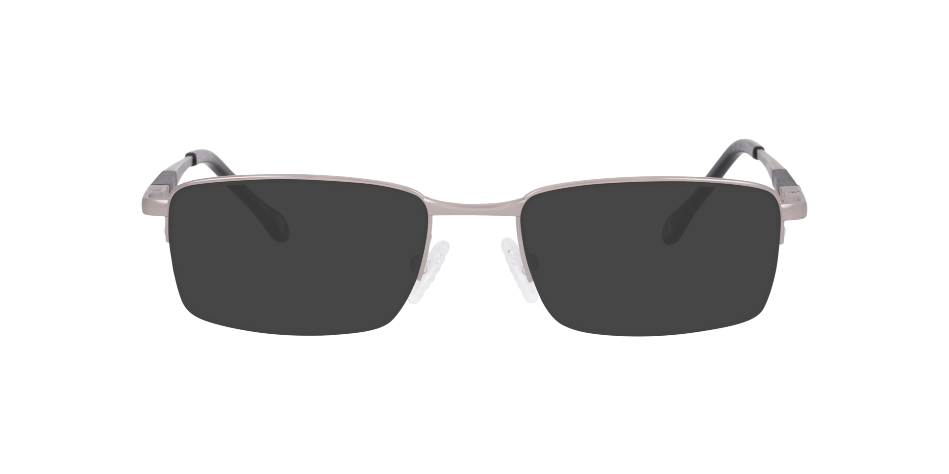 Cu1016 Gunmetal MetalEyeglass Frames for Glasses Direct, with Tinted Lenses