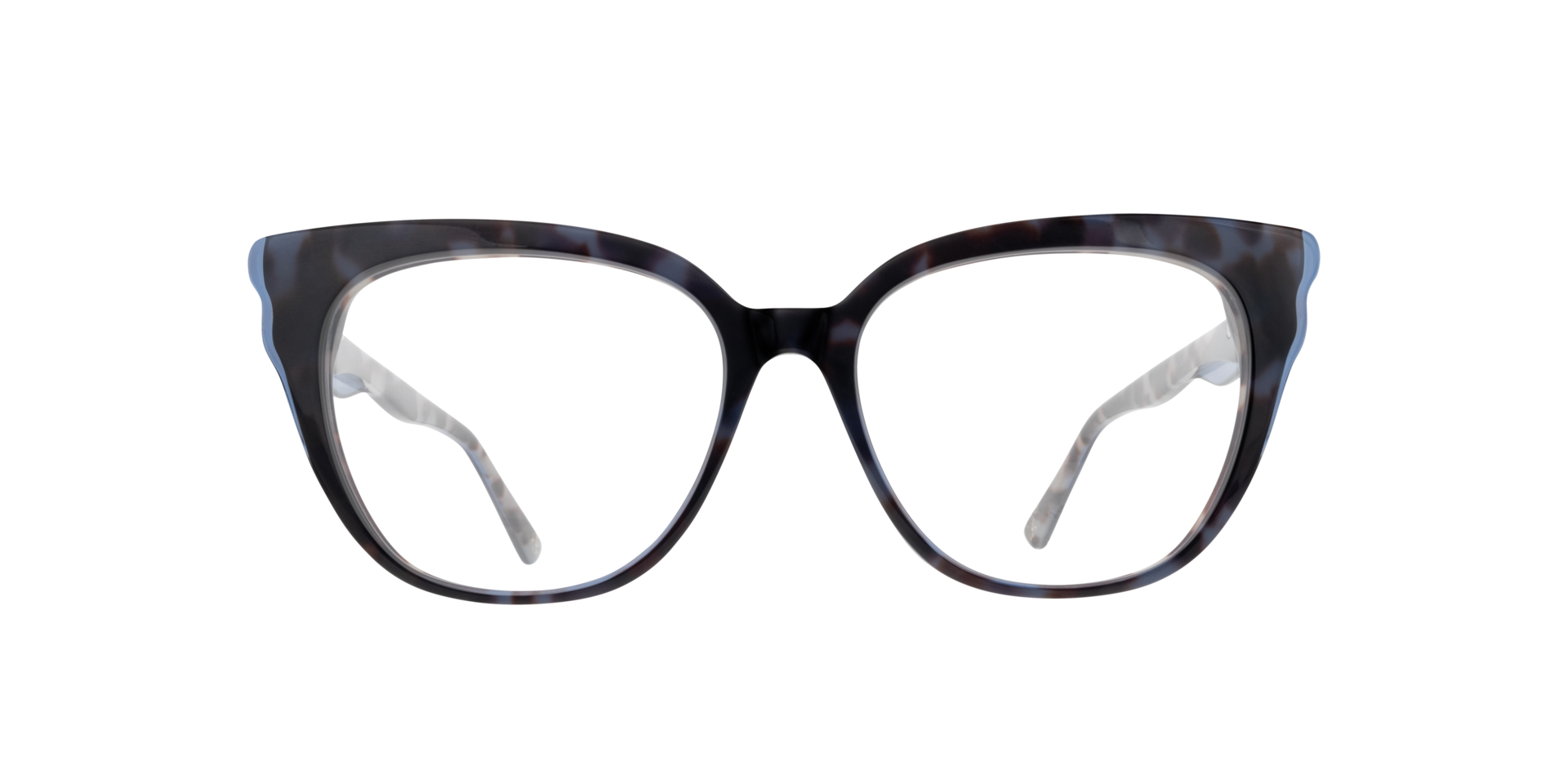 TB9230 Blue AcetateEyeglass Frames for Glasses Direct, Front View
